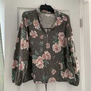 Maurices knit pullover, perfect for spring weather! Pocket in front!